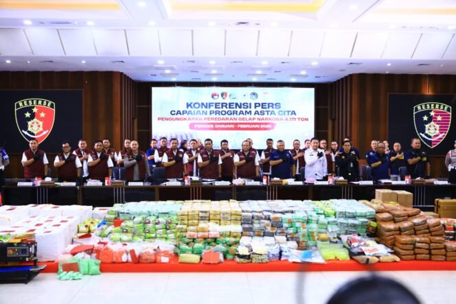 
					Polri Selamatkan 11.407.315 Jiwa Dari Bahaya Narkoba Dengan Penindakan 6.681 Kasus