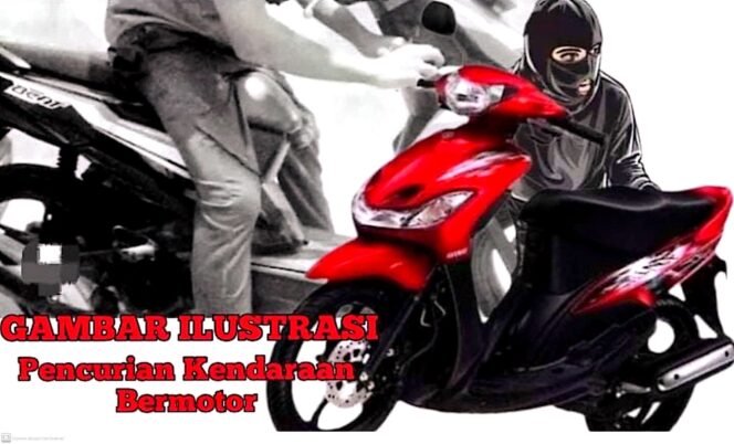 
					Meresahkan.! Aksi Pelaku Curanmor Gondol 2 Motor Dalam Sepekan di Krian Desa Pekoren Kecamatan Rembang