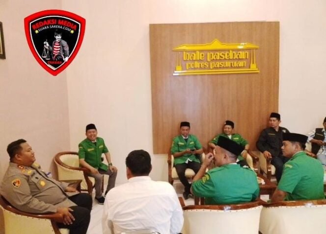 
					Kapolres Pasuruan dan GP Ansor Sepakat Perkuat Sinergi Jaga Kamtibmas