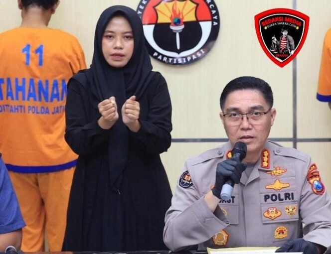 
					Polda Jatim Amankan Tersangka Bisnis Konten Pornografi Anak Melalui Media Sosial