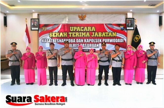 
					Pimpin Sertijab, Kapolres Pasuruan Tekankan pejabat baru Wilayahnya Aman dari Gangster dan Narkoba