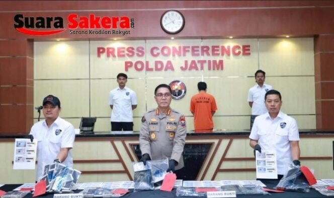 
					Polda Jatim Berhasil Ungkap Manipulasi Data Modus MBG, Tersangka Asal Nganjuk Diamankan